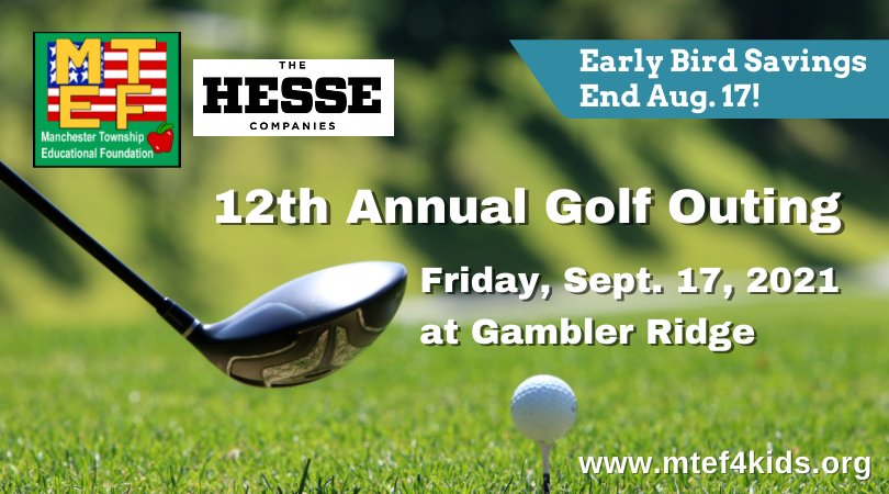 Register now for our 12th Annual Golf Outing on Sept. 17 at Gambler Ridge. Please join us for golf or as a sponsor to support our school grant program. Please visit bit.ly/golfmtef for details and registration.