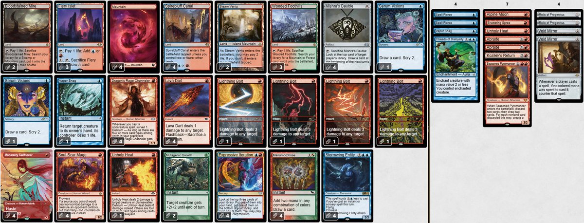 spellvine's tweet image. At 4 pm CEST I'll be playing and streaming the Modern Last Chance Qualifier! I'm missing one Qualifier Point for the Qualifier tomorrow (at 12 pm CEST), so I'm hoping to either 5:0 it or make 3:2 in a League today.

List has been cool so far!

twitch.tv/khanofdakir