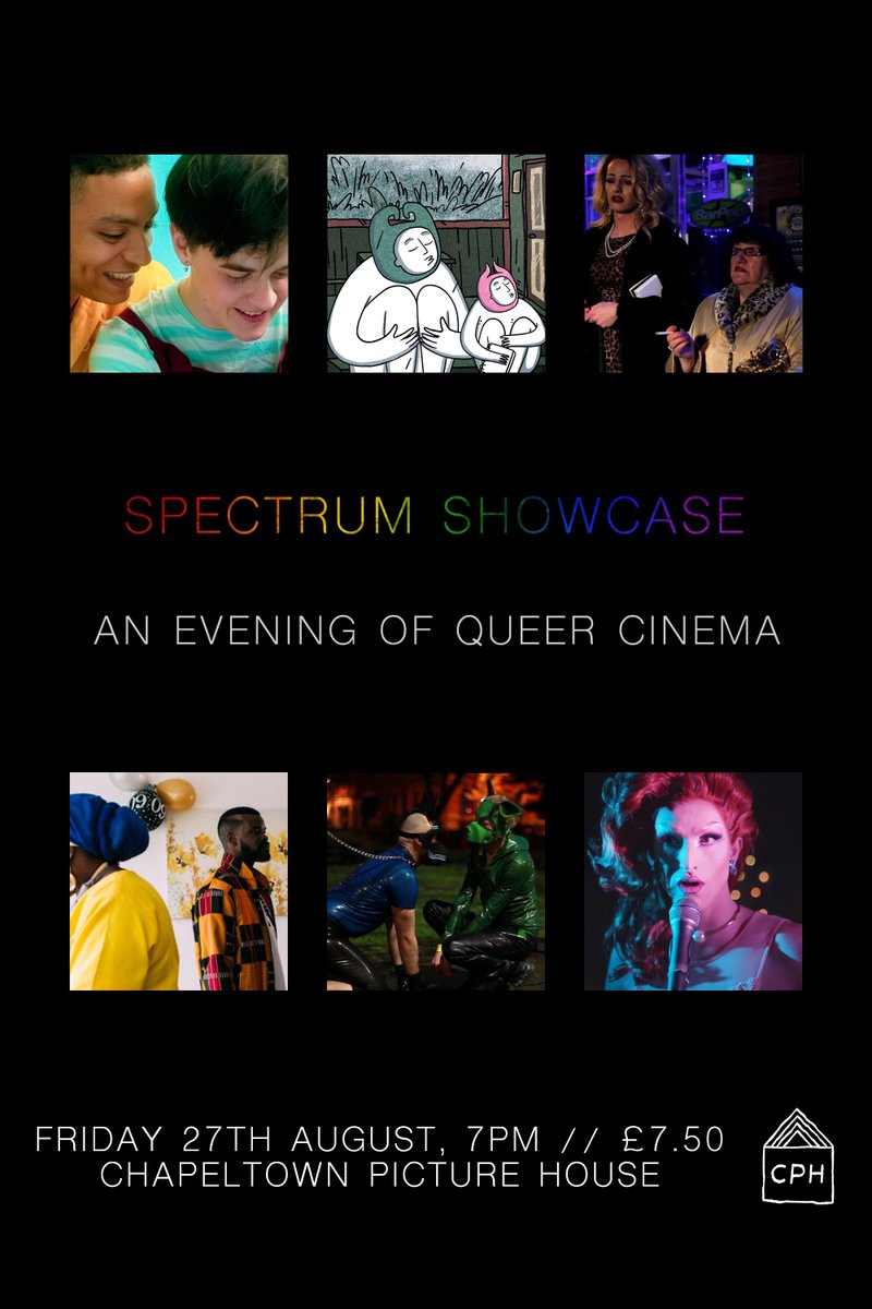 Spectrum Showcase: An Evening of Independent Queer Cinema

FRIDAY, 27TH AUGUST @ 7:00PM

TICKETS: cphmcr.com/whats-on/spect…