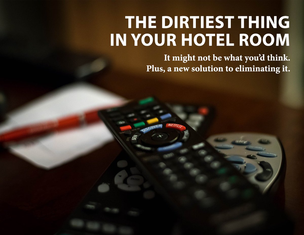 benbugajewski's tweet image. There is one item that is consistently used by hotel guests but is often overlooked during the #cleaningprocess: the #TVremote. Some hotels have removed the #remote &amp;amp; have guests #TVcast from their #smartphone. #BugajewskiFacilityServices #cleaningcompany #cleaning #funfacts