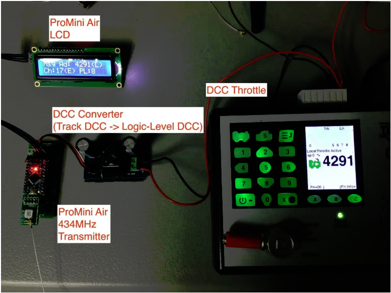 giammaiot2's tweet photo. Control O Scale Train Locomotive DCC & Dead-Rail Range Improvement with a Wireless Repeater https://t.co/iX9DOVbmsy #Train #Locomotive #radio #wireless #AirWire #SoftwareDefinedRadio #ESP32 #ESP8266 #ISM #Band #Remote #Control #DCC #transmissions https://t.co/iiKUcEG4dk
