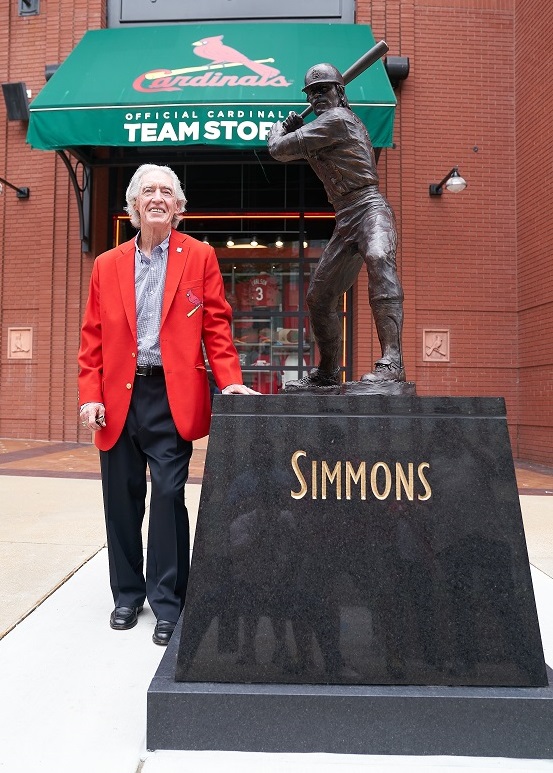 ted simmons statue