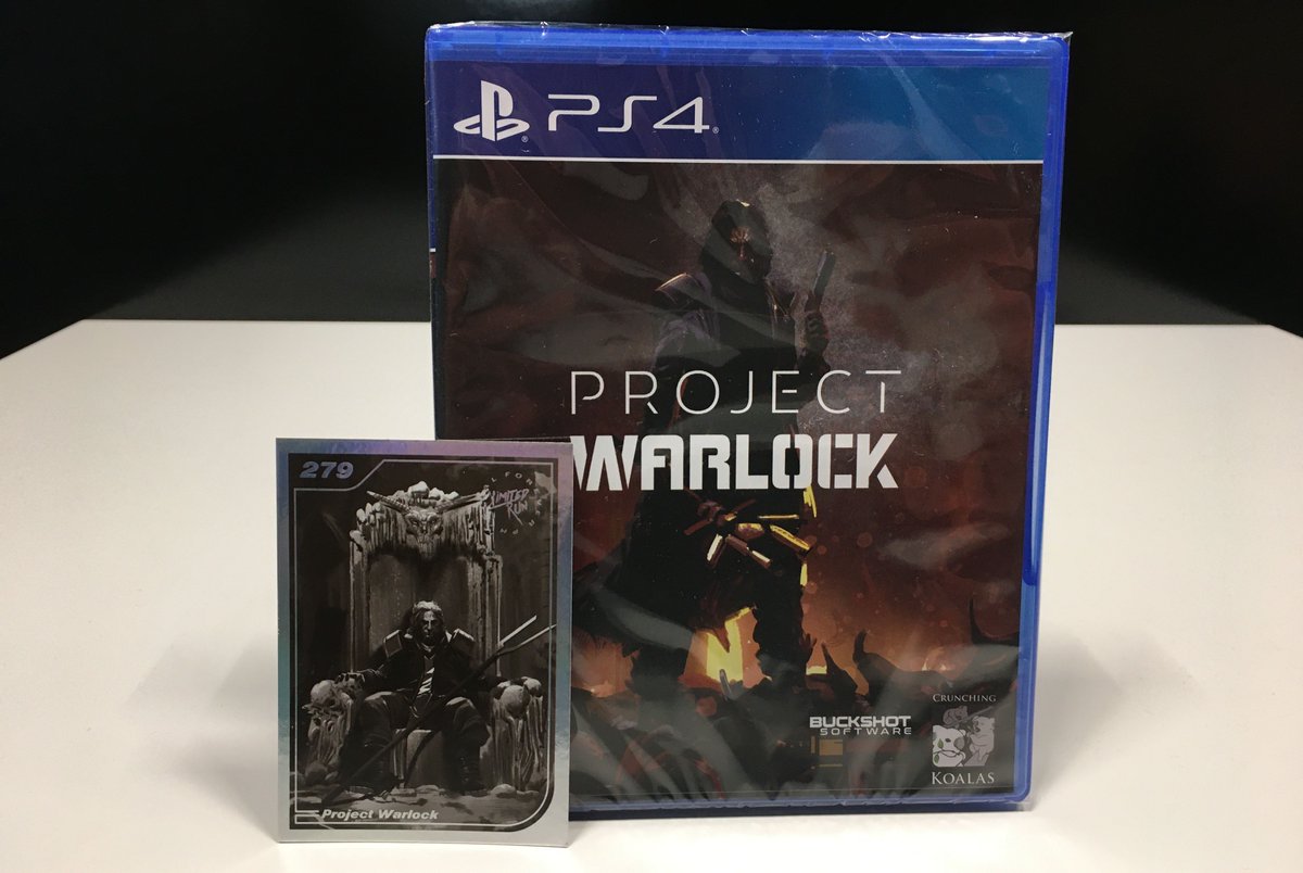 KrolMichal's tweet photo. Ostatnia dziś paczka to świetny polski retro FPS - Project Warlock na #PS4. Grę studia #BuckshotSoftware przeportowało i wydało @CrunchingKoalas, a za wersję pudełkową odpowiada @SuperRareGames.
#polskiegry #Polska #CrunchingKoalas #SuperRareGames #PlayStation4 #PlayStation https://t.co/Duyff9lIuq