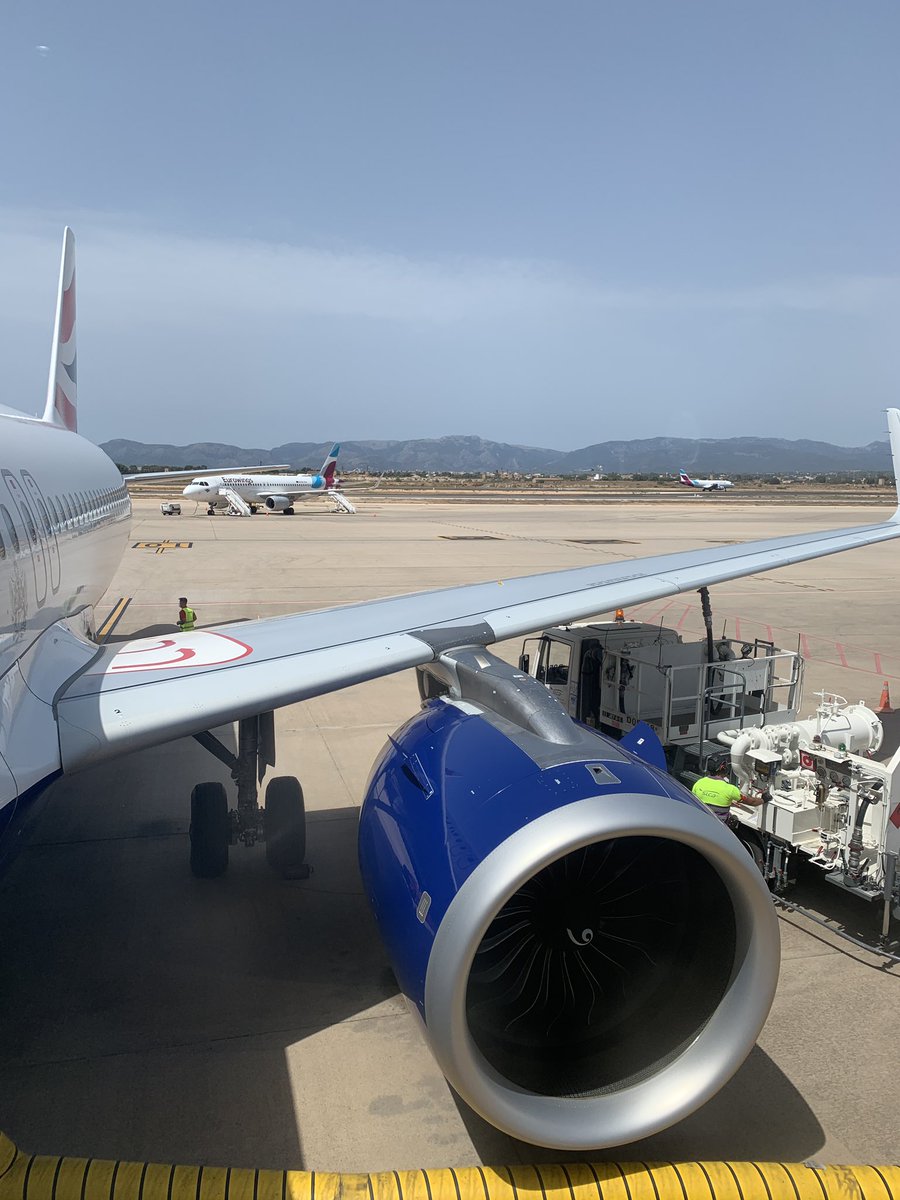 flybyday63's tweet photo. After 10 days of self-isolation as requested by the #NHS, it’s time to take to the skies again..! 🥰
We are flying to #Palma on #A320neo Reg: G-TTNO.
#IslasBaleares #verano #BA2570/71 https://t.co/tfbMqg7Sqt