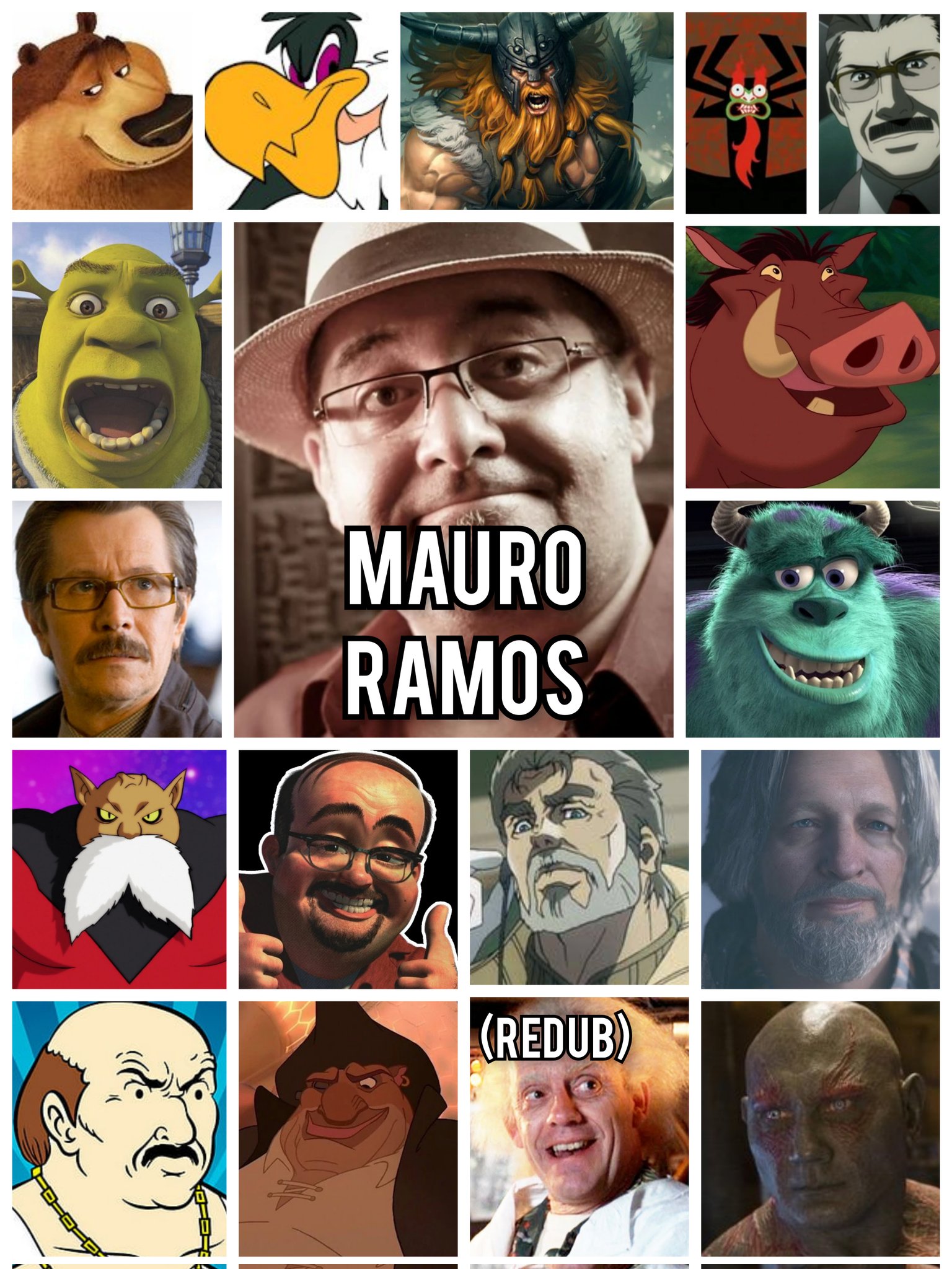 Personagens Com os Mesmos Dubladores! on Twitter