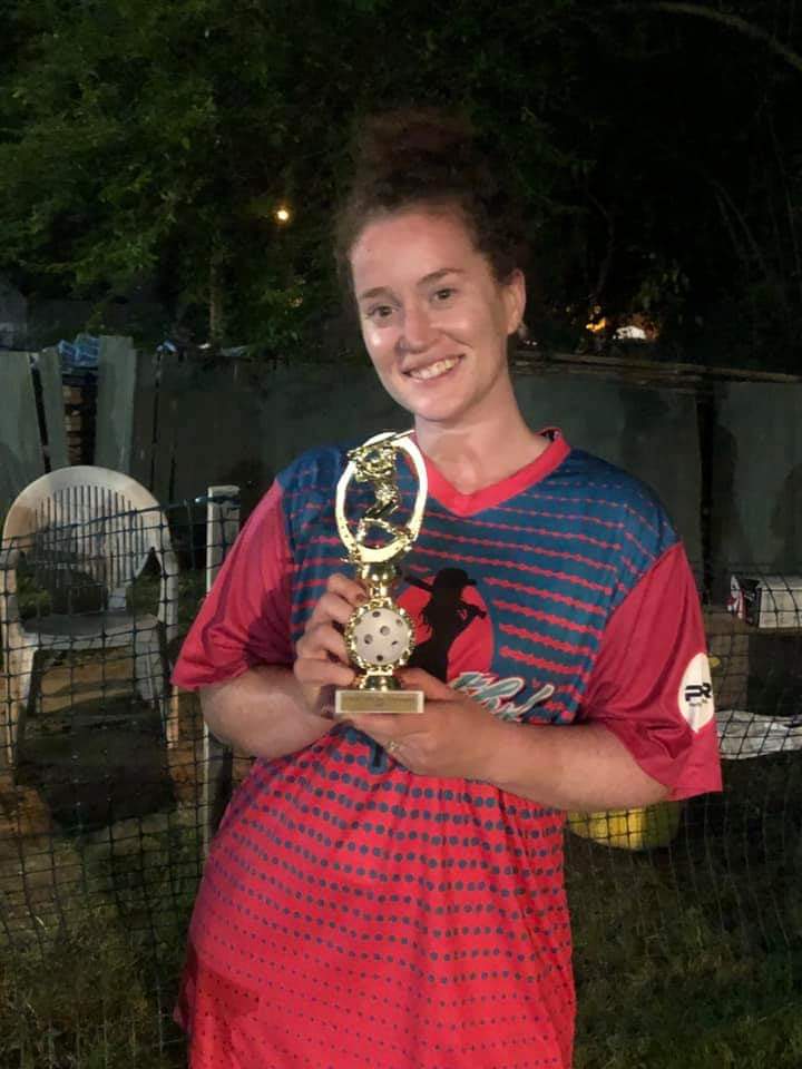 W2Bwiffle's tweet photo. W2B wins the @SLWwiffle Tournament, beating Way Too Handsome, 5-0 off an @milzy26 2 run homer and @DJMikeyB903 3 run homer/7 inning shutout pitching performance.

@a_stamato takes home female MVP honors &amp; @DJMikeyB903 takes home male MVP honors. https://t.co/hGEjbv9t98