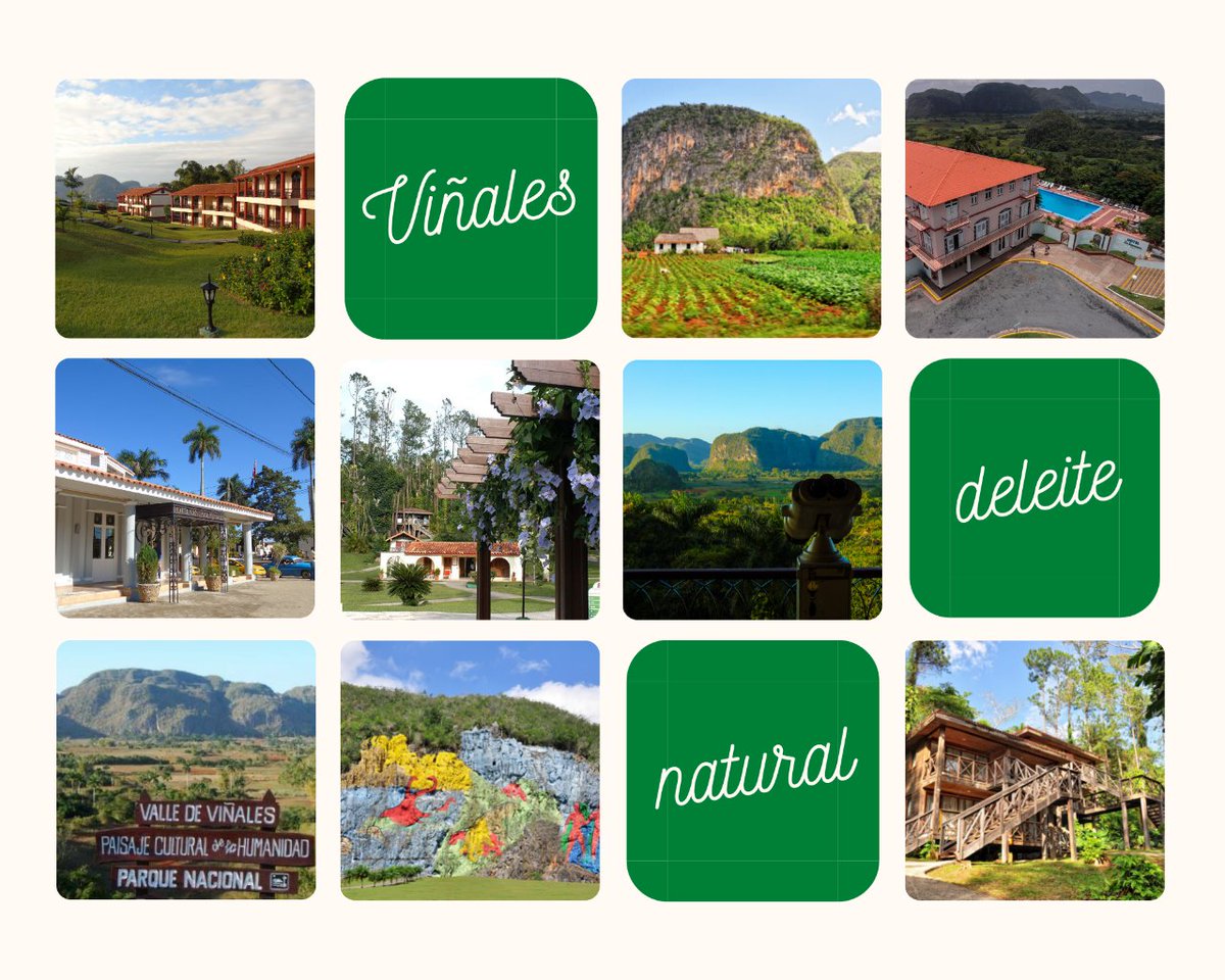 CubanacanHotel's tweet photo. Viñales..... Donde quiero estar!!! 

#Cuba #vinalesvalley #CubanacanEsParaTi #MotivadoEnCadaDetalle #viñalestours #Cubanacan34Más https://t.co/MxVJzZcXAh