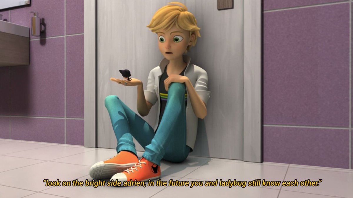 plagg may only care about cheese most of the time but he also made sure to cheered up adrien when he was feeling down he’s always there for him &amp; the fact that plagg said adrien is the best chat noir he ever had :(