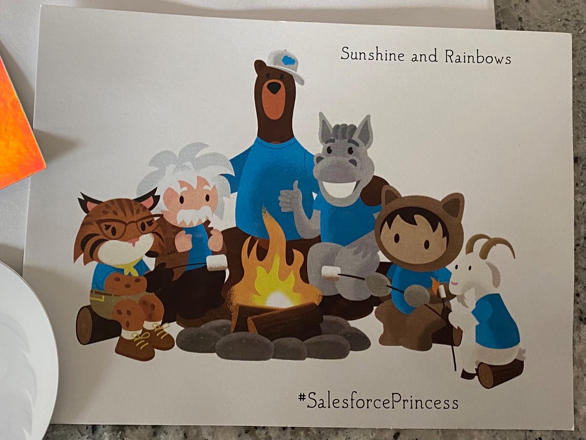 SalesforceTay's tweet image. You are the best at Puns.. @jeanvelonis love the Trail-Mail 😍 #SalesforcePrincess