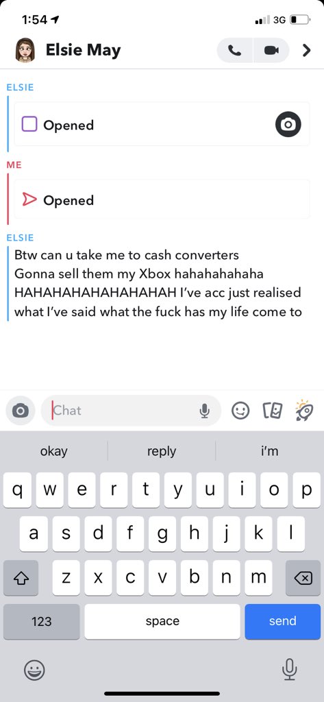 all for a fuckin drink at the weekend hahahahah