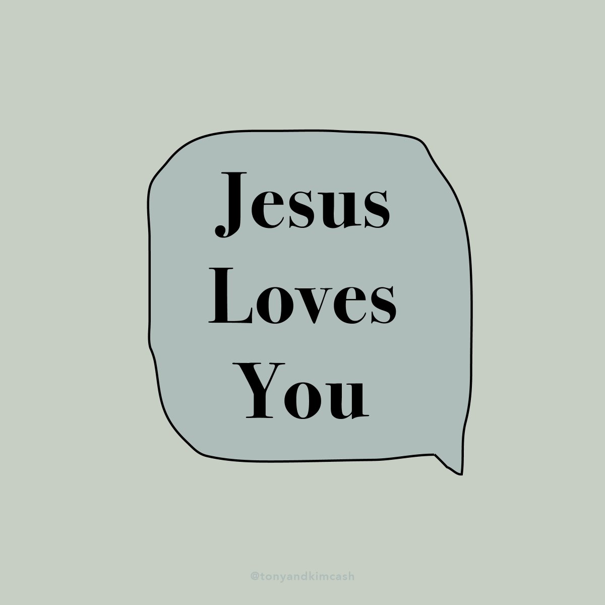 TonyandKimCash's tweet photo. "For God so loved the world that he gave his one and only Son, that whoever believes in him shall not perish but have eternal life." [John 3:16] 😘

#john316 #bibleverse #scripture #Jesuslovesyou #faithgraphics #prisonministry #Jesus #Godlovesyou #faith #mondaymotivation https://t.co/OOvlwQfJJy