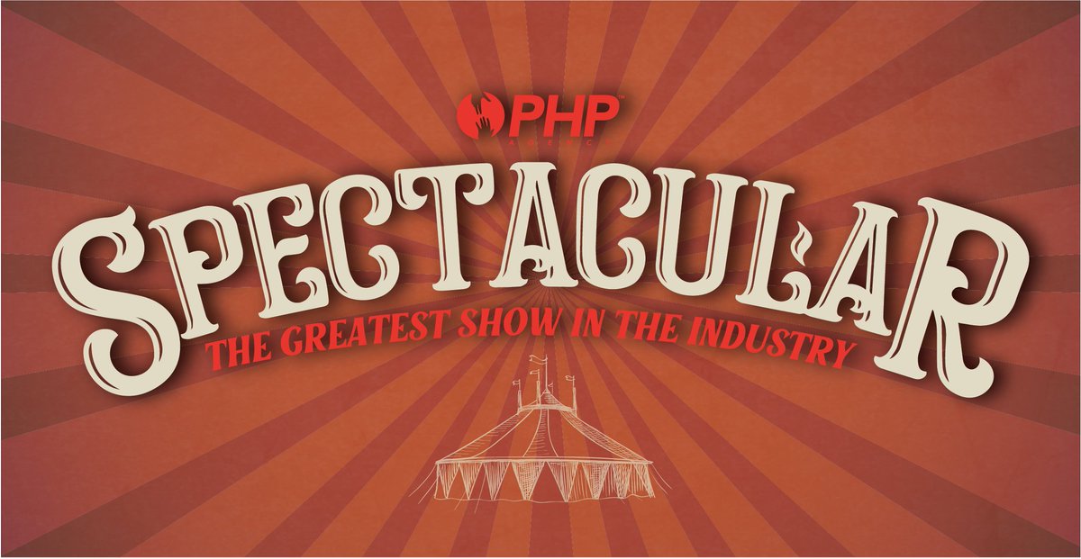 PHPAgency's tweet photo. Ladies &amp; Gentleman, we’re finally here! PHP’s Spectacular - The Greatest Show in the Industry – August 9-12 2021 at the MGM Grand Garden Arena, Las Vegas, NV. We look forward to seeing you there!
#PHPAgency #PHPSpectacular https://t.co/dOkGZoRAfE