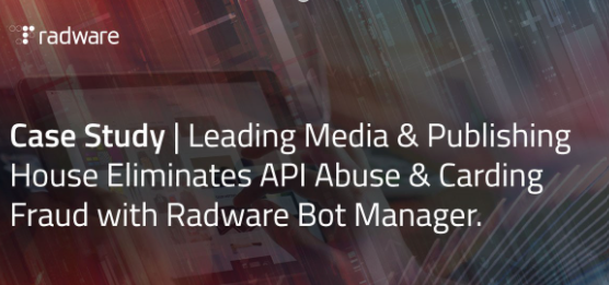 Protected from malicious bots by Radware Bot Manager, this media and publishing firm continues to grow its subscriber base and audience. Read More on how you can also protect your customers from bot threats with Radware Bot Manager: 👉bit.ly/2WAS9A1