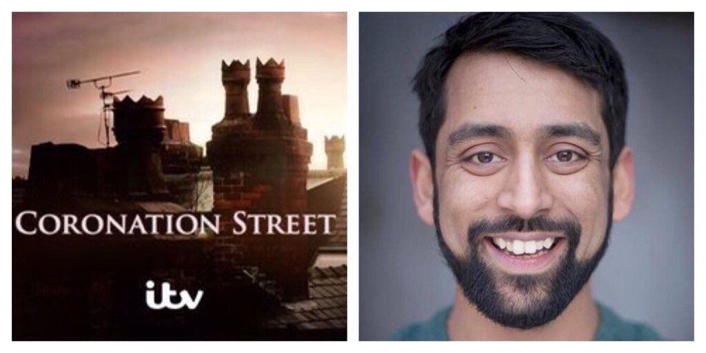NicBoltMan's tweet photo. You can catch our JAG SANGHERA @jagsanghera1 on @itvcorrie #Corrie on @itvhub #PCRav @ITV https://t.co/jVrfJisYrn