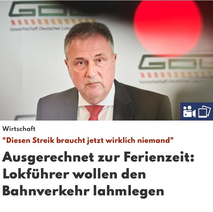 Auf Weselskys Streikbereitschaft ist verlass, aber ebenso auf die schäbige Hetze von Konzernseite und Springer-Medien gegen streikende ArbeiterInnen.