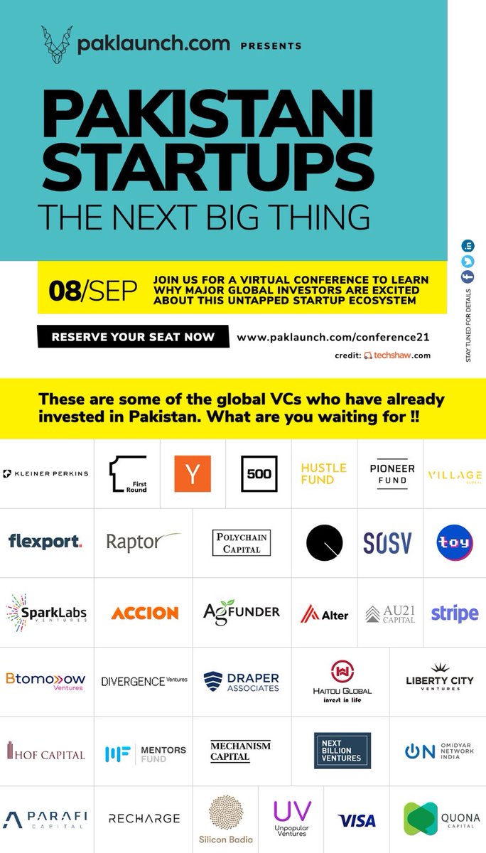 aatif_awan's tweet photo. Curious why top VCs across the globe are investing in Pakistan all of a sudden? RSVP at https://t.co/NuHBShgAuK to hear directly from them https://t.co/0Kbnz8OhUv