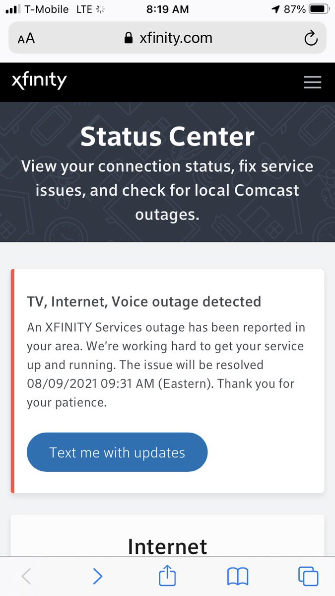 candyjax's tweet image. 😡🤬 i have to leave my house! #peoplesuck #xfinitydown #iworkfromhome @Xfinity