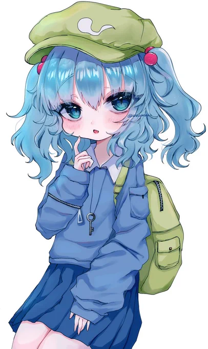 にとりちゃん〜! 