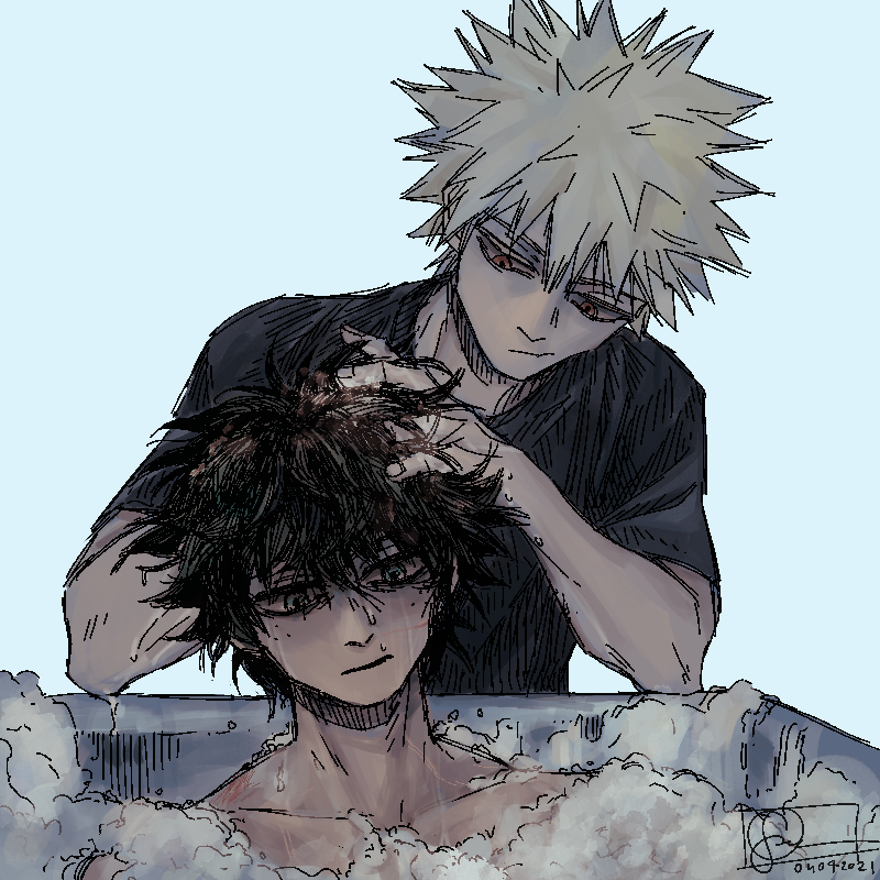 pahantekija's tweet image. take care #bkdk #ktdk #bakudeku