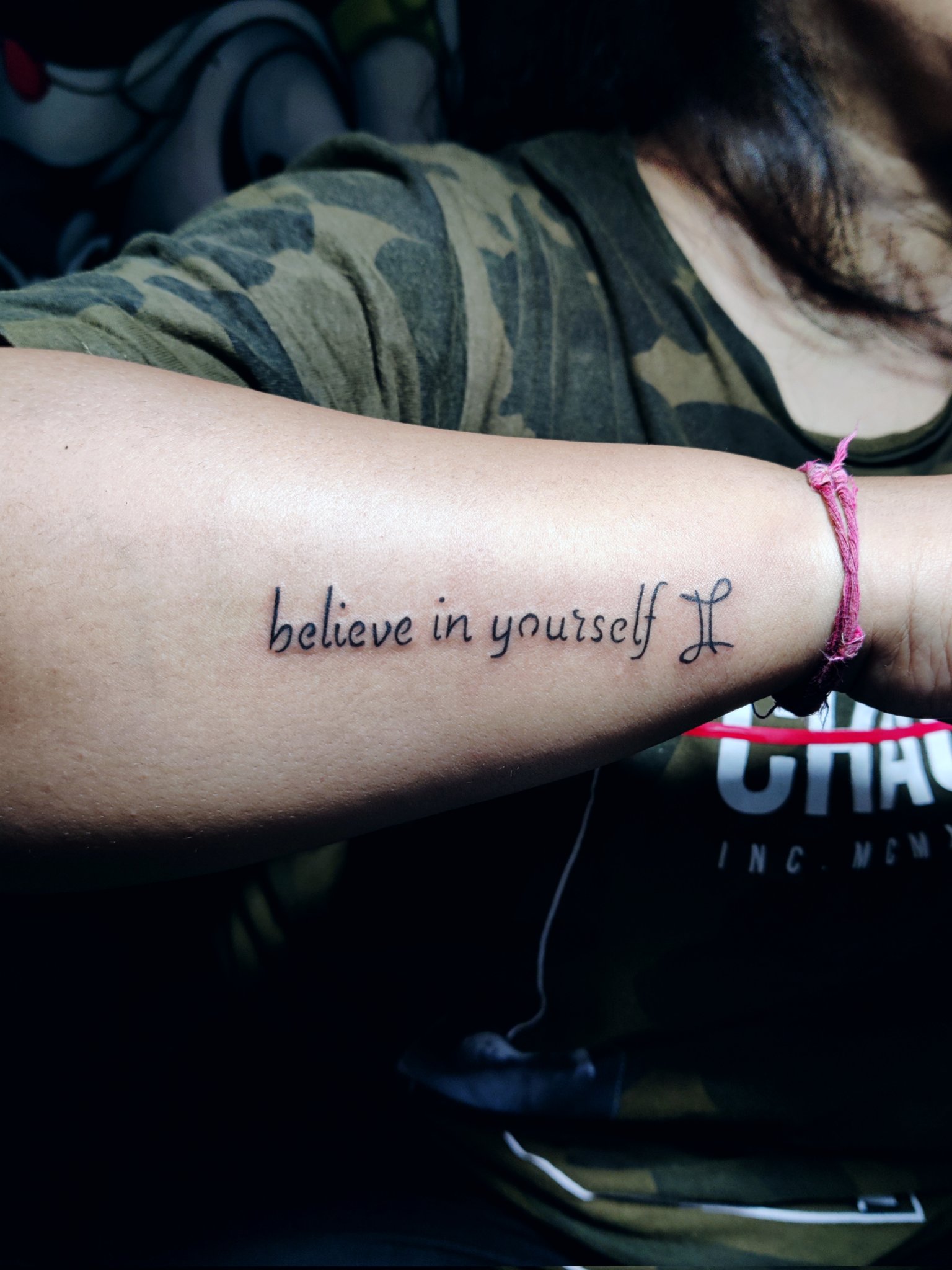 Believe Quotes Tattoos QuotesGram