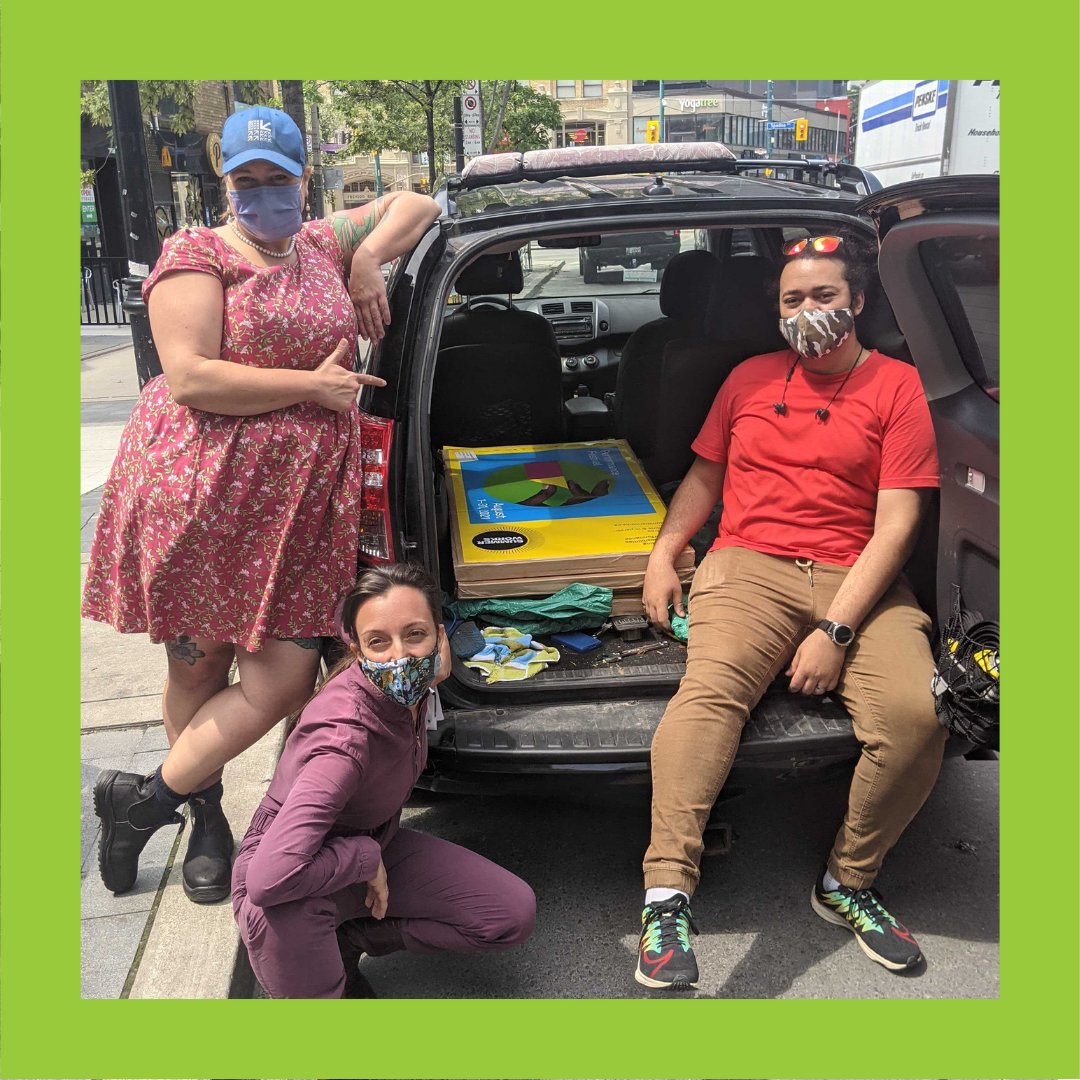 SummerWorksFun's tweet photo. Today's ARTISTS AT WORK sharing is from the SummerWorks team!
Get a behind the scenes view of our team as we work on all aspects of the 2021 Festival. Today at 4pm ET☀️
#SummerworksTO #makingprocesspublic #artistsatwork #bts https://t.co/gP8gh5GNng