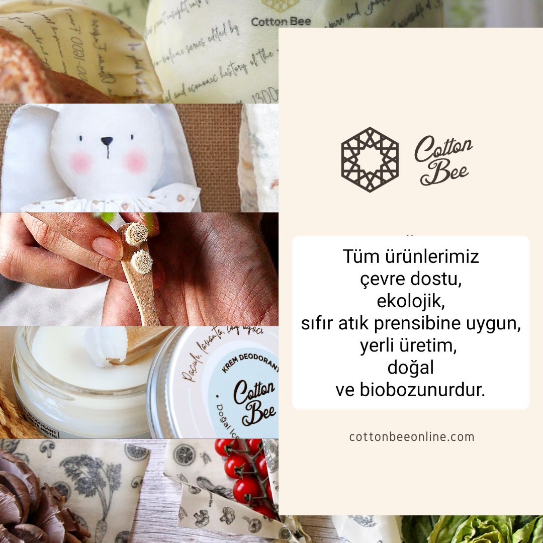 Tüm ürünlerimizde, ekolojik ve doğal olması nedeniyle maliyetler ve üretim süreçleri gibi güçlükler yaşansa da Cotton Bee bu güne dek prensiplerinden asla vazgeçmemiş, insan sağlığı ve gezegenimize karşı sorumlu olduğunun bilinciyle yoluna devam etmektedir.
#sıfıratık #sifiratik
