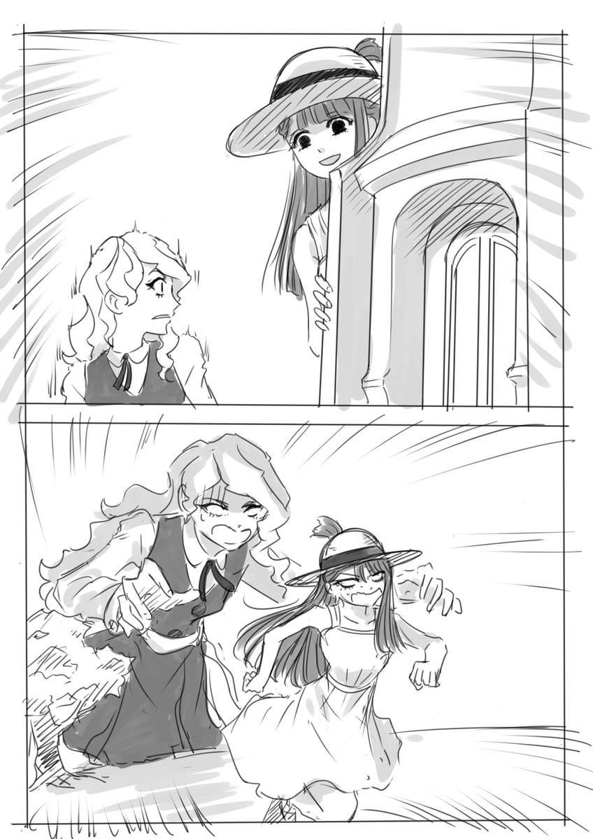 八尺様(やや巨大)
#LWA_jp #八尺様 