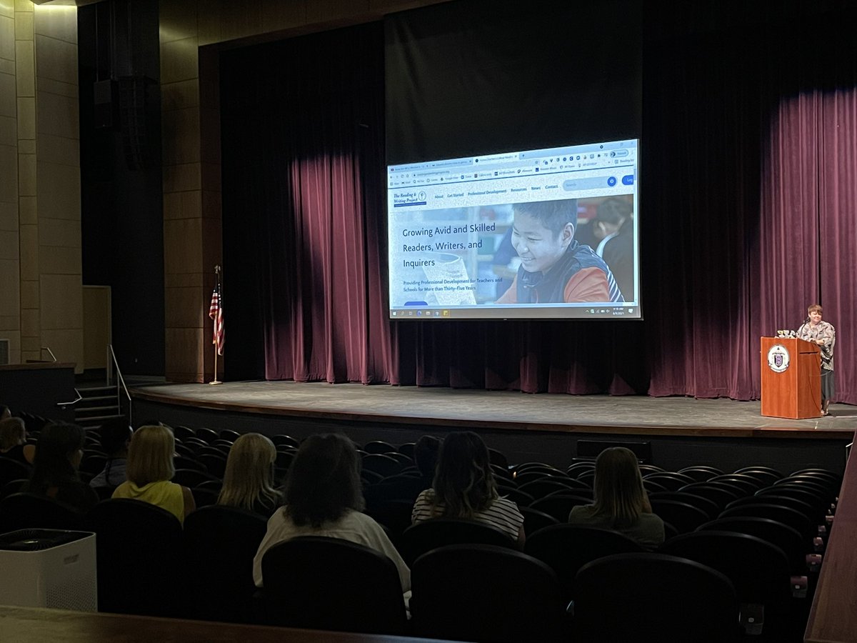 HemptonK's tweet photo. Kicking off our K-12 @bhschools @TCRWP Reading Institute! So excited to learn this week with our amazing educators. #bhslearns https://t.co/xNWl5rgnEM