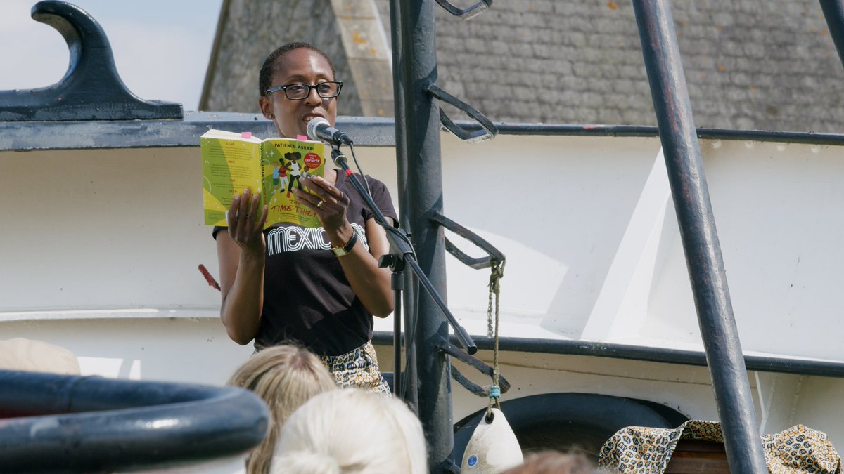 A look back to our first live event with an audience aboard since the start of the pandemic last year - <a href="/PatienceAgbabi/">Patience Agbabi</a> launches her new book The Time-Thief in June 2021, as part of the SILTings project youtube.com/watch?v=LTvet5…
#Siltings #CreativeEstuary #LV21 #CreativeMemories