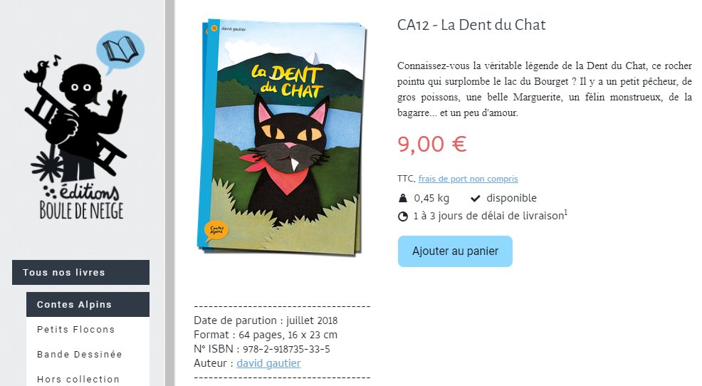 LivreSavoyard's tweet photo. [#journeeinternationaleduchat] En Savoie nous avons la Dent du Chat https://t.co/HJnO3wBjSQ Aux Editions Boule de Neige - David Gautier.
#livre #chat #DentduChat #lacdubourget #savoie #patrimoine #atrilmpinesavoyard #lecture #jeredécouvrelafrance https://t.co/WeLynFkAVx