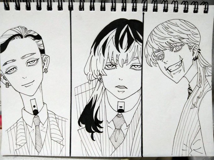 灰谷兄弟の魅力に魅せられたので、
こちらも描いてみた✨
春千代も❤可愛い❤

#東京リベンジャーズ 
#東京リベンジャーズイラスト 
#アナログイラスト 