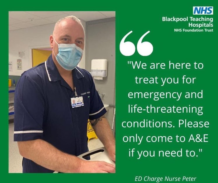 ‼️ The number of attendances in A&amp;E are rising. There are now 81 people in the department‼️ Help yourself, our colleagues and other patients by contacting NHS111 BEFORE coming to A&amp;E.
Please…. #HelpUsHelpYou   

⚠️EMERGENCIES ONLY PLEASE⚠️