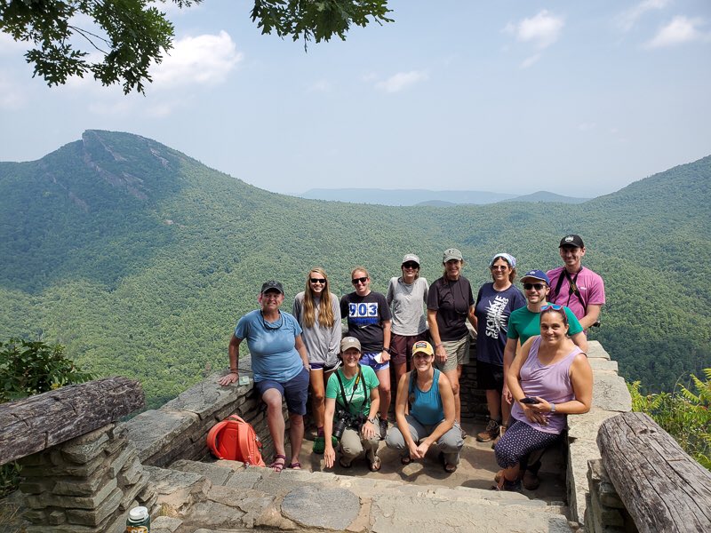 ANDscience4eva's tweet photo. had the best time wondering the forests of western NC with some awesome educators around the state ~ this opportunity is giving me some big ideas for this year 🏕💚 #NCMNS #nature #stem https://t.co/rkL1JZQsSx