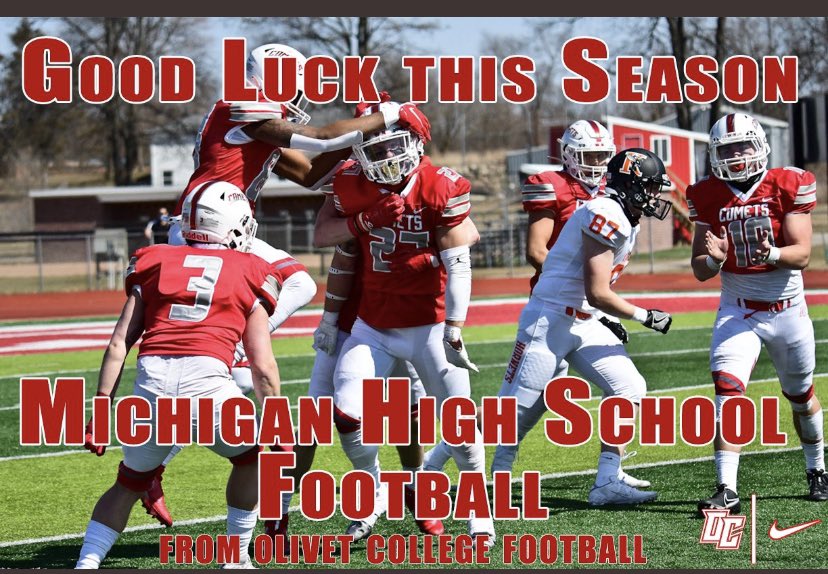 The University of Olivet Football tweet media