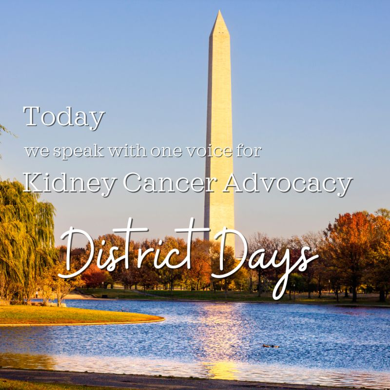 Here we go!

#KidneyCancer advocates across the #USA are speaking with #onevoice today. We're asking #Congress to #fundthecure with robust research funding for the <a href="/NIH/">NIH</a>  <a href="/CDMRP/">CDMRP</a>