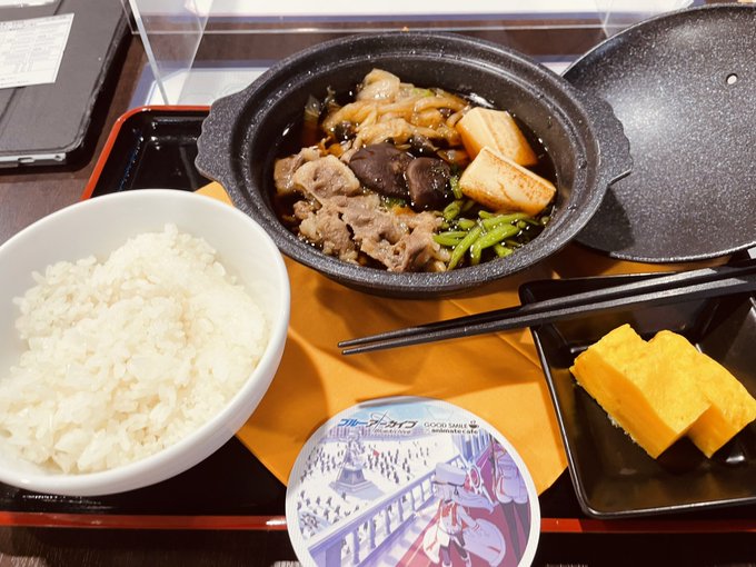 先日にコラボカフェ行ってきました!とっても楽しかったです! 