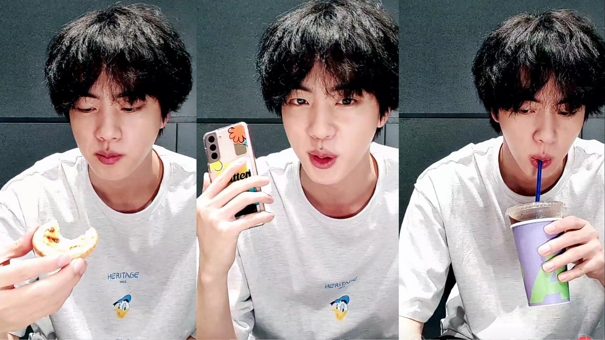 ithvantte's tweet image. Seokjin in three words:

handsome       cutie             lovely