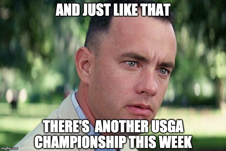 stickandhack's tweet photo. @USGA at it again! #usamateur #golf #stickandhack https://t.co/olrehs81rT