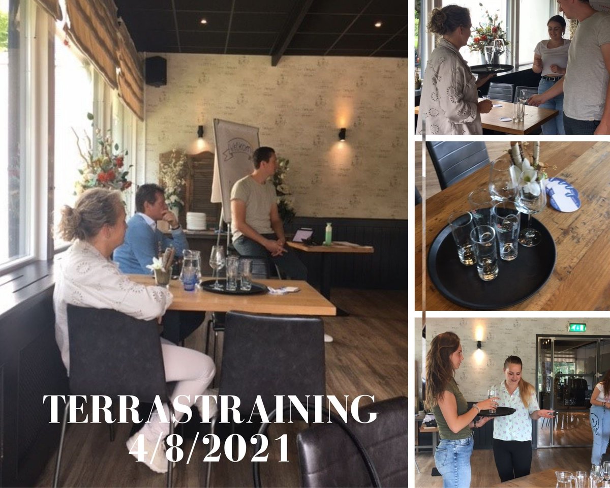 Kom je op 23/8 naar de gratis Terrastraining in Dordrecht? Ideaal voor als je nog geen horecaervaring hebt. eventbrite.nl/e/tickets-kopi…. 
Werk je nog niet in de horeca in Dordrecht, maar wil je wel ervaring op doen? Stuur me dan een mailtje als je mee wilt doen. dat kan ook.