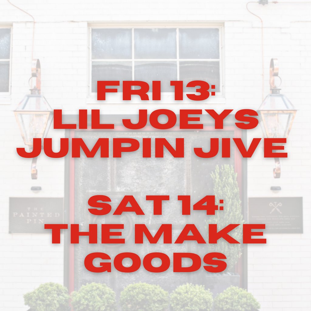 ThePaintedPin's tweet image. Already preparing for next weekend. 👊 Here's who's playin', make note! #comeplay