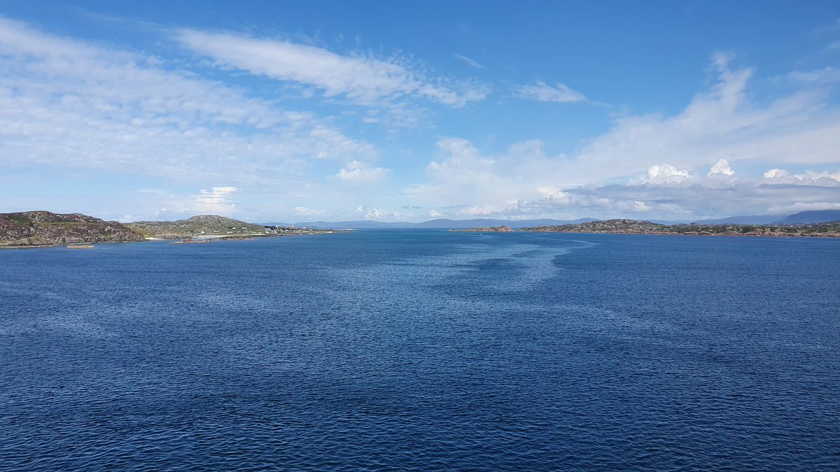 TabithasDad's tweet photo. Anchored on @pandocruises  Iona, just off the island of Iona, listening to @Runrig1973 . Doesn't get any better, does it? #IonaMaiden #Ionaishere https://t.co/tTRgU7u1wl