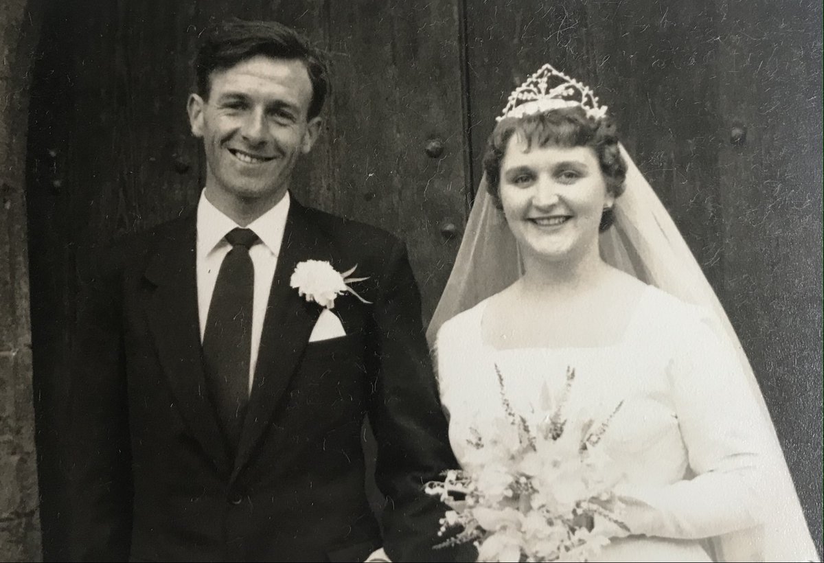 VintageWPhotos's tweet photo. Twitter I need your help! 
I am looking for the family of Arthur &amp; Betty Perry (neé Killingworth)
Married - 17th Oct 1958
2 Children (Nicholas &amp; Roseanne) 
Lived Castle Bytham &amp; possibly worshipped at St James Church 
Would love to give their things back to their family! https://t.co/Ds138FIm3f