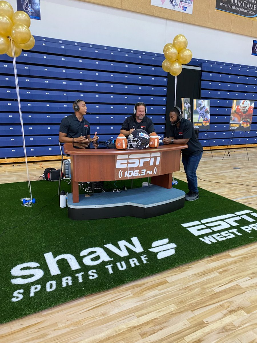 Such an amazing experience to be part of the 
<a href="/ESPNTop63/">ESPN Top 63</a> event! A group of amazing young athletes and we can't wait to see what they accomplish! #morethanafield #football #espn