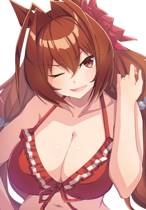 水着ダスカは何回描いても良いものとする
#ウマ娘 