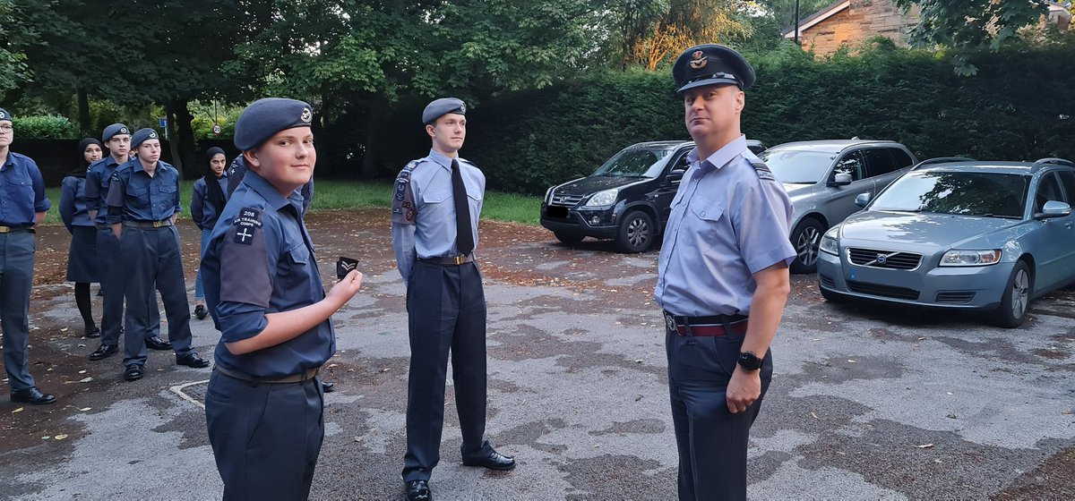 208atc's tweet photo. Congratulations to newly promoted Corporal Sanders and Corporal King 👏 

We wish you the best of luck in your new roles!

#whatwedo #aircadets #corporal #promotion https://t.co/KhLK3fM66c https://t.co/1AfWqh3B44