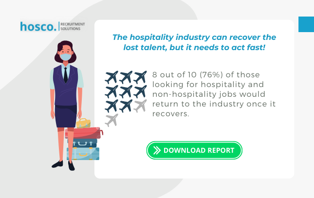 hoscoinfo's tweet photo. 👏​​Good news! 76% of #hospitality talent wants to go back to the industry. Now, how can you become the employer of choice among top candidates? Get #Hosco’s report ‘Talent Trends in the Hospitality Industry’ to find out.

https://t.co/2I97aMMBYf https://t.co/whh26CiTIO