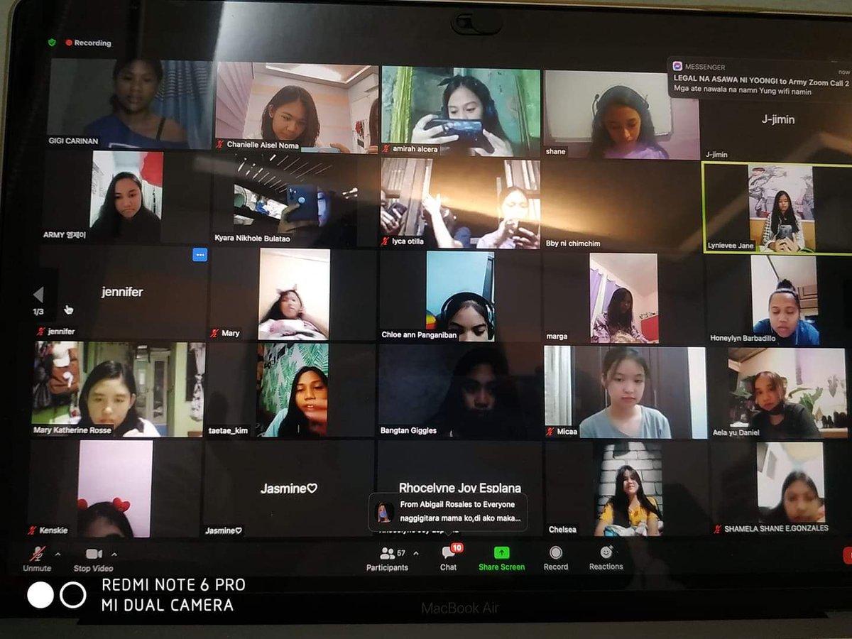 jhkninikei's tweet photo. Thank you for creating this zoom admin @Giggles_kth i have fun kahit di tayo nagkasabay sabay sa pagkanta HAHAHA pero enjoy naman thank you❤️ have a nice evening for all the participants a while ago it was so much fun!❤️
#zoommeetingwithbrokearmy #brokearmy https://t.co/GQ4Il5rJF2