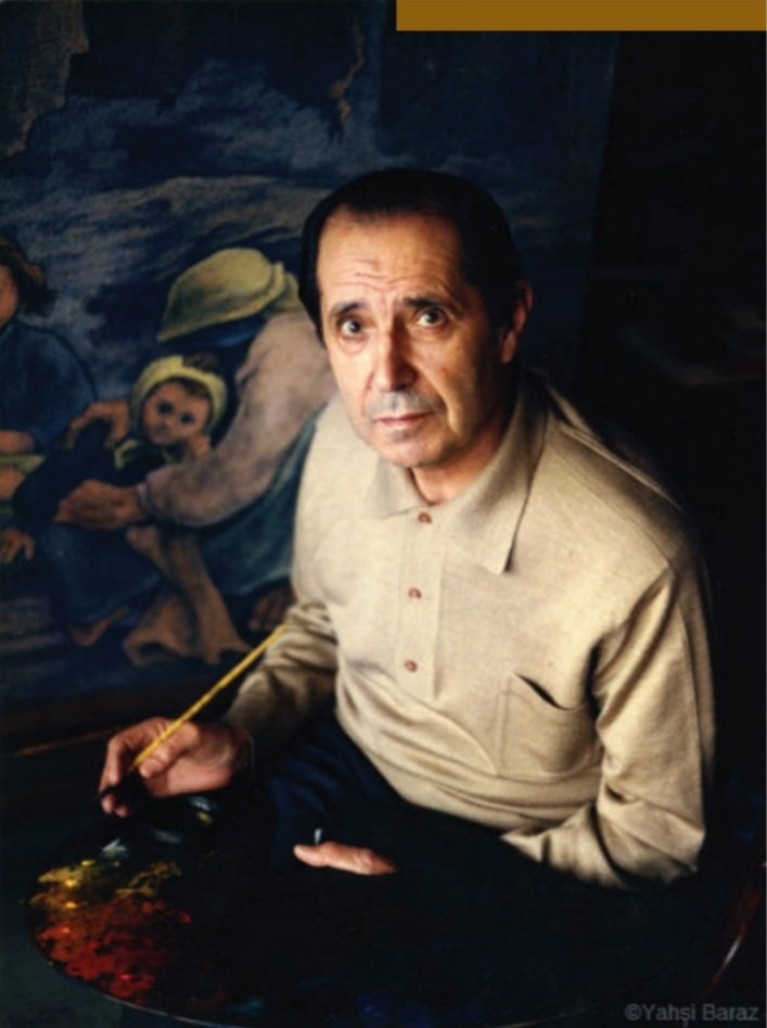 “Gerçekten kopmak biçimsel bir kısır döngüye girmek olur. Sanattaki gerçeğin “insan ve toplum gerçeği” olduğuna inanıyorum. Başından beri sanatın toplumsal bir işlevi olduğuna inandım. Sanatın yararlılığı ile gerçekliği arasında yakın bir ilinti var...” Neşet Günal
#yadasanat