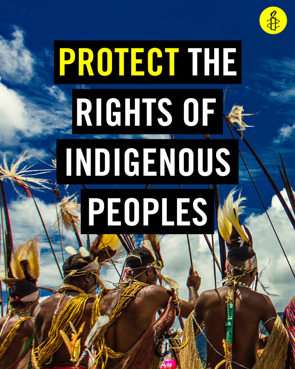 amnesty's tweet photo. A reminder. 
#IndigenousPeoplesDay https://t.co/aQmocOlyT6