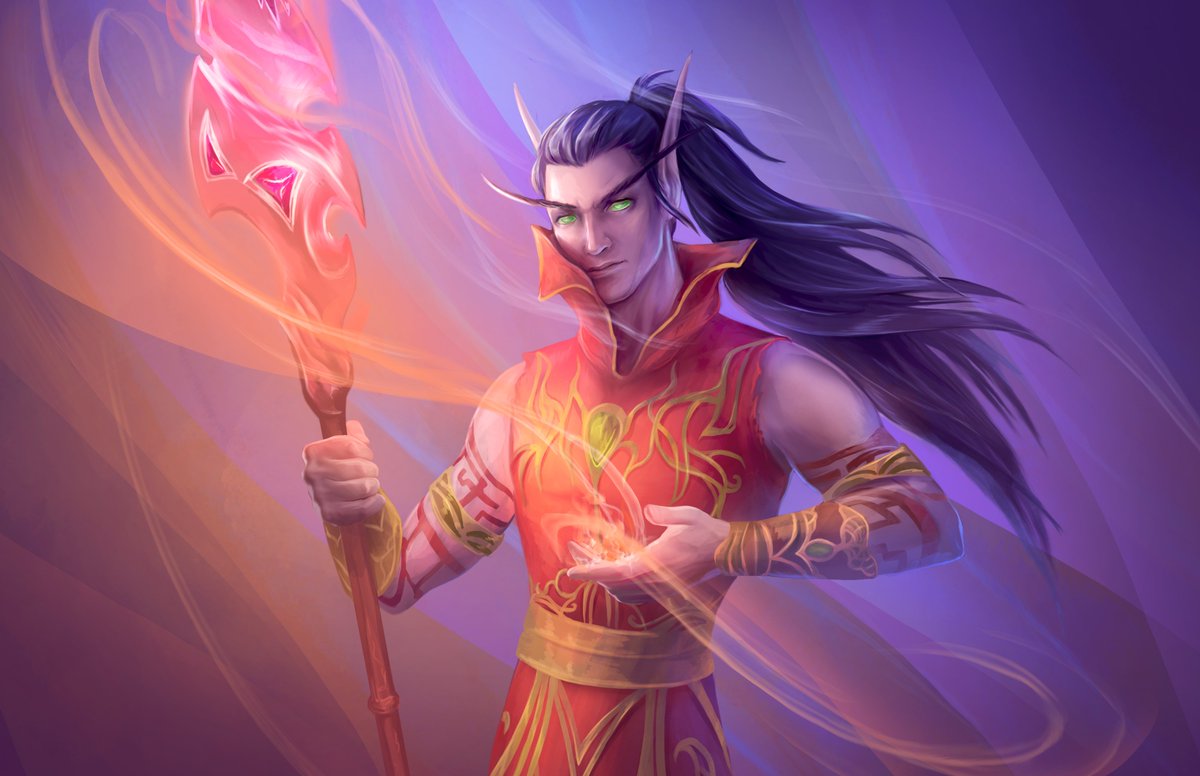 shauniraven's tweet photo. Grand Magister Rommath
commission for @BotiaDario_ 💜
#worldofwarcraft #wowart https://t.co/GGISJEKeQp